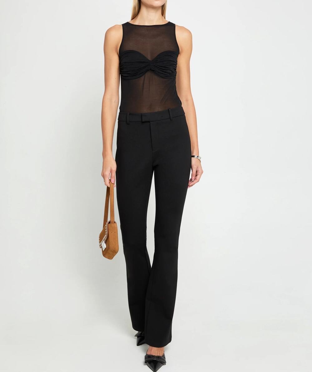 New $122 Caara Dylan black slacks pants sz 2